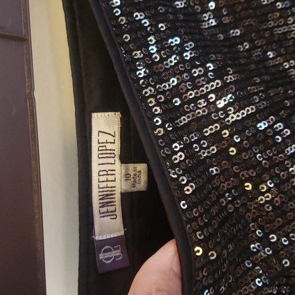 💃❤️🔥🥂Jennifer Lopez Mini Skirt sz 10 - Picture 9 of 12